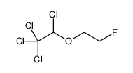 (2-Fluoroethyl)(1,2,2,2-tetrachloroethyl) ether结构式