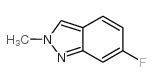 6-氟-2-甲基-2H-吲唑结构式