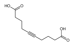 dec-5-ynedioic acid Structure