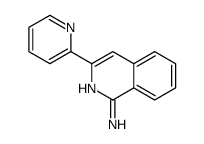 3-pyridin-2-ylisoquinolin-1-amine结构式