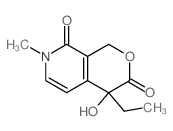 7-ethyl-7-hydroxy-3-methyl-9-oxa-3-azabicyclo[4.4.0]deca-4,11-diene-2,8-dione结构式