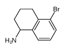 5-Bromo-1,2,3,4-tetrahydronaphthalen-1-amine Structure