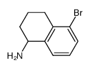 5-Bromo-1,2,3,4-tetrahydronaphthalen-1-amine structure