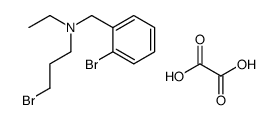 (2-bromophenyl)methyl-(3-bromopropyl)-ethylazanium,2-hydroxy-2-oxoacetate结构式