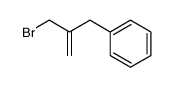 (2-(bromomethyl)prop-3-en-1-yl)benzene Structure