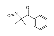 2-methyl-2-nitroso-1-phenyl-1-propanone Structure