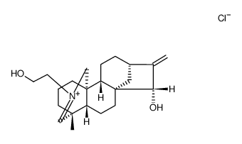 Garryinium-chlorid Structure