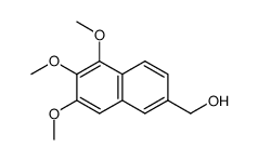 2-hydroxymethyl-5,6,7-trimethoxynaphthalene Structure