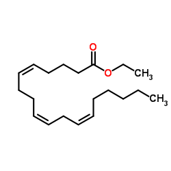 Ethyl (5Z,9Z,12Z)-5,9,12-octadecatrienoate Structure