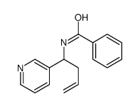 N-(1-pyridin-3-ylbut-3-enyl)benzamide Structure