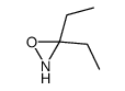 3,3-diethyloxaziridine Structure