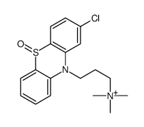 3-(2-chloro-5-oxophenothiazin-10-yl)propyl-trimethylazanium结构式