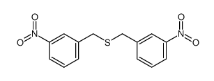 bis-(3-nitro-benzyl)-sulfide结构式