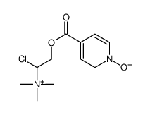 [1-chloro-2-(1-oxido-2H-pyridine-4-carbonyl)oxyethyl]-trimethylazanium结构式