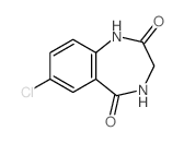 7-Chloro-3,4-dihydro-1H-benzo[e][1,4]diazepine-2,5-dione structure