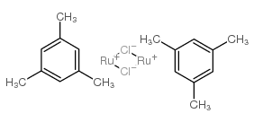 Ruthenium(II) chloride mesitylene dimer structure