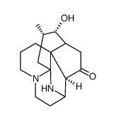 6H-9,2,8a-1Propanyl3ylidenepyrimido2,1-jquinolin-14-one, decahydro-10-hydroxy-11-methyl-, (2S,8aS,9S,10S,11S,12aR,15R)- Structure