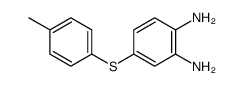 4-(4-methylphenyl)sulfanylbenzene-1,2-diamine Structure