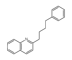 Quinoline,2-(4-phenylbutyl)-结构式