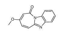 8-methoxy-benzo[4,5]imidazo[1,2-a]azepin-10-one结构式
