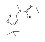 1-(5-tert-butyl-1,2-oxazol-3-yl)-3-ethyl-1-methylurea结构式