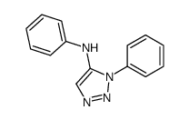 N,3-diphenyltriazol-4-amine Structure