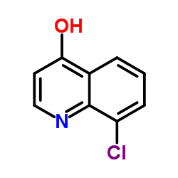 8-Chloro-4-quinolinol Structure