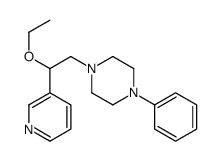 1-(2-ethoxy-2-pyridin-3-ylethyl)-4-phenylpiperazine Structure