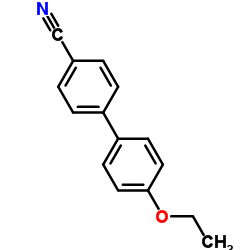 4-乙氧基-4'-氰基联苯结构式