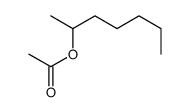 sec-heptyl acetate structure