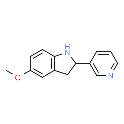 1H-Indole,2,3-dihydro-5-methoxy-2-(3-pyridinyl)-(9CI) picture