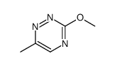 3-methoxy-6-methyl-1,2,4-triazine结构式