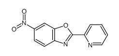 6-nitro-2-pyridin-2-yl-1,3-benzoxazole结构式