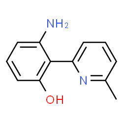 Phenol, 3-amino-2-(6-methyl-2-pyridinyl)- (9CI)结构式