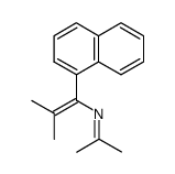 Isopropylidene-(2-methyl-1-naphthalen-1-yl-propenyl)-amine Structure