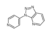3-pyridin-4-yltriazolo[4,5-b]pyridine结构式