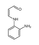 3-(2-aminoanilino)prop-2-enal结构式