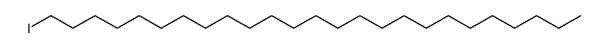 1-iodo-pentacosane Structure