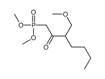 1-dimethoxyphosphoryl-3-(methoxymethyl)heptan-2-one Structure