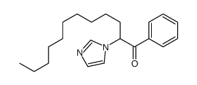 2-imidazol-1-yl-1-phenyldodecan-1-one Structure