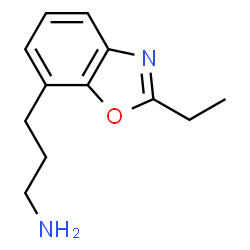 7-Benzoxazolepropanamine,2-ethyl-(9CI) structure