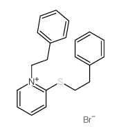 1-phenethyl-2-phenethylsulfanyl-2H-pyridine结构式