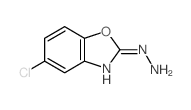 Benzoxazole,5-chloro-2-hydrazinyl- Structure