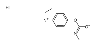 ethyl-dimethyl-[4-(methylcarbamoyloxy)phenyl]azanium,iodide结构式