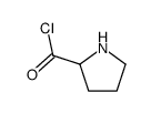 pyrrolidine-2-carbonyl chloride Structure