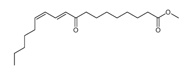 9-oxo-(10E,12Z)-octadecadien-1-oic acid methyl ester结构式