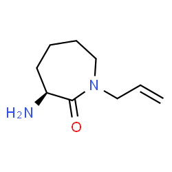 2H-Azepin-2-one,3-aminohexahydro-1-(2-propenyl)-,(3S)-(9CI) Structure