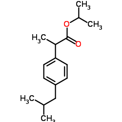 Ibuprofen Isopropyl Ester structure