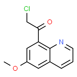Ketone,chloromethyl 6-methoxy-8-quinolyl (5CI) structure