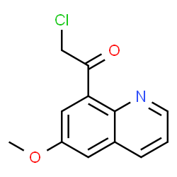 Ketone,chloromethyl 6-methoxy-8-quinolyl (5CI) Structure